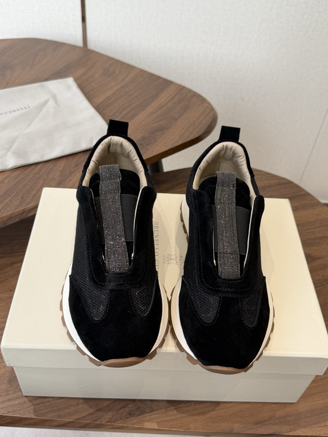 Brunello Cucinelli  26ss最新 Bc 休闲鞋 鞋面进口麂皮/进口牛皮 内里进口羊皮
