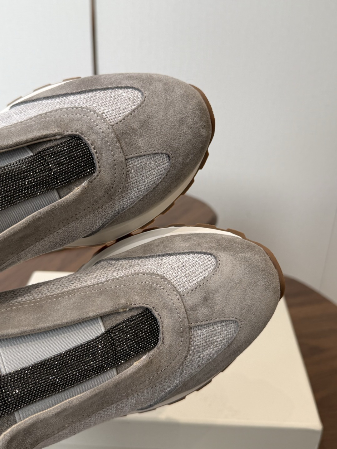 Brunello Cucinelli  26ss最新 Bc 休闲鞋 鞋面进口麂皮/进口牛皮 内里进口羊皮