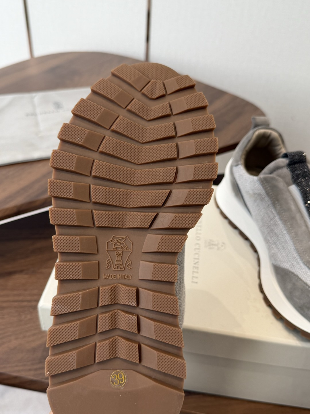 Brunello Cucinelli  26ss最新 Bc 休闲鞋 鞋面进口麂皮/进口牛皮 内里进口羊皮
