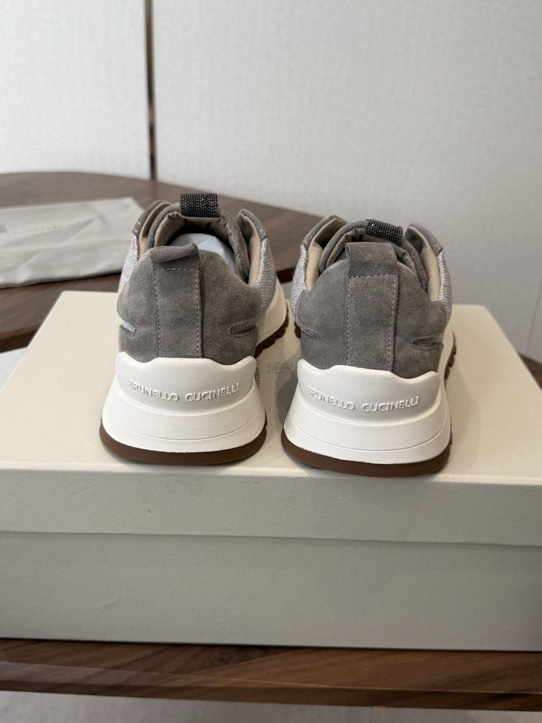 Brunello Cucinelli  26ss最新 Bc 休闲鞋 鞋面进口麂皮/进口牛皮 内里进口羊皮