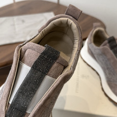 Brunello Cucinelli 26ss最新 Bc 休闲鞋 鞋面进口麂皮/进口牛皮 内里进口羊皮 Brunello Cucinelli 26ss最新 Bc 休闲鞋 鞋面进口麂皮/进口牛皮 内里进口羊皮