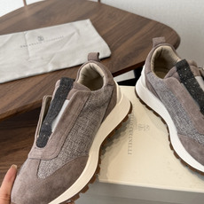 Brunello Cucinelli 26ss最新 Bc 休闲鞋 鞋面进口麂皮/进口牛皮 内里进口羊皮 Brunello Cucinelli 26ss最新 Bc 休闲鞋 鞋面进口麂皮/进口牛皮 内里进口羊皮