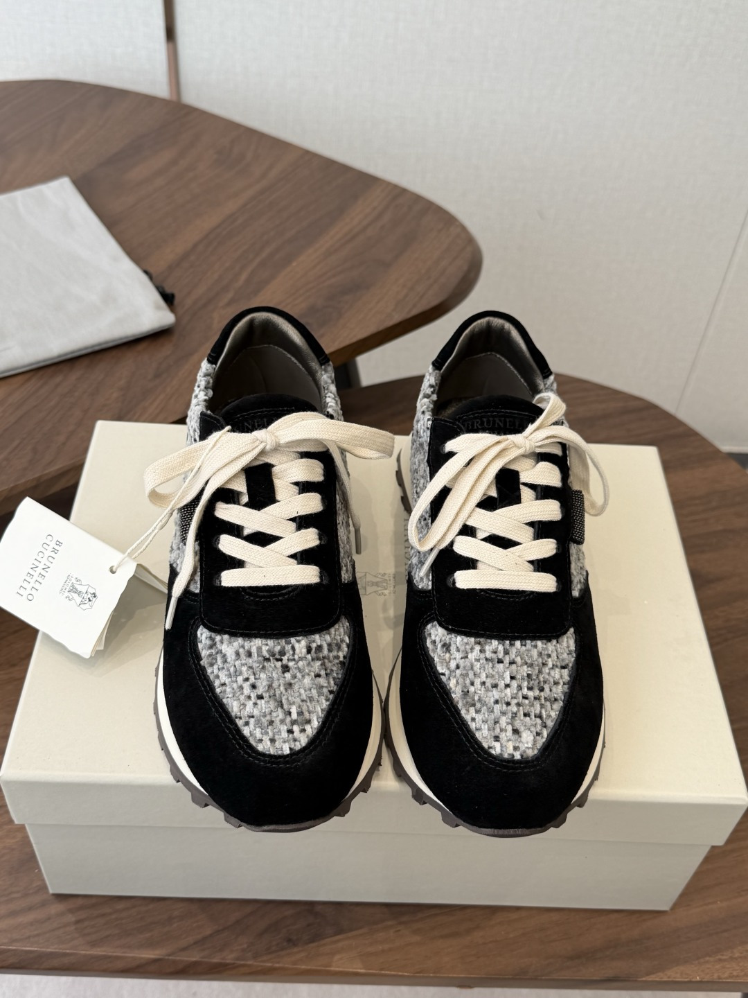 Brunello Cucinelli  26ss最新 Bc 休闲鞋 鞋面进口麂皮/进口牛皮 内里进口羊皮