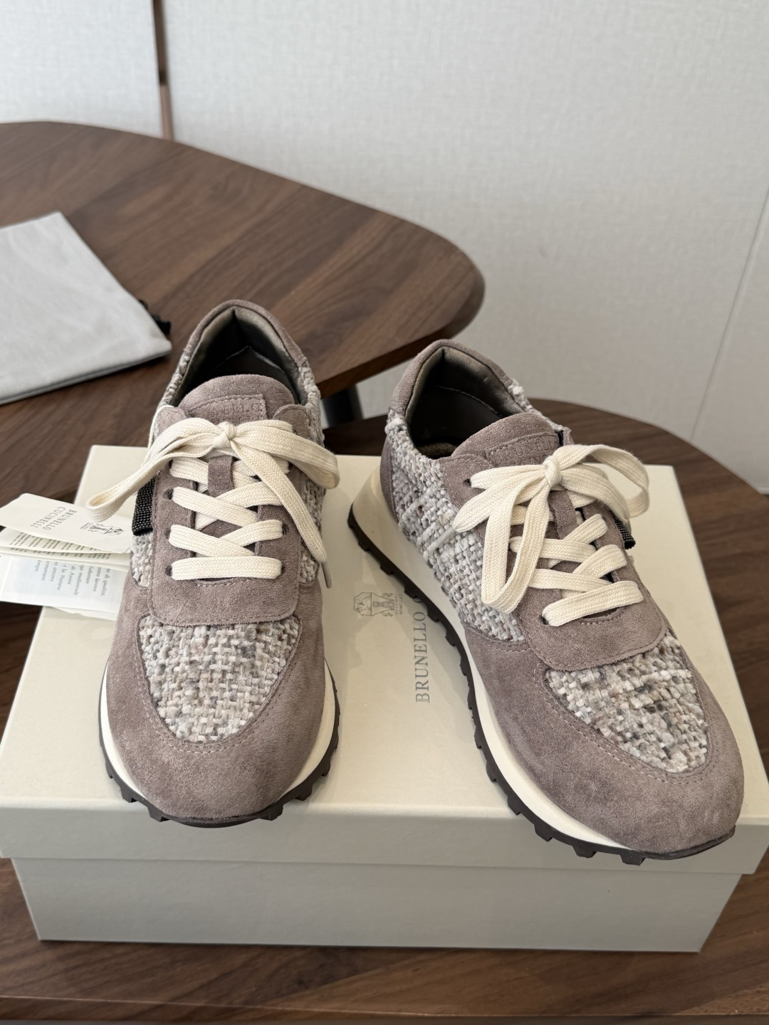 Brunello Cucinelli 26ss最新 Bc 休闲鞋 鞋面进口麂皮/进口牛皮 内里进口羊皮 Brunello Cucinelli 26ss最新 Bc 休闲鞋 鞋面进口麂皮/进口牛皮 内里进口羊皮