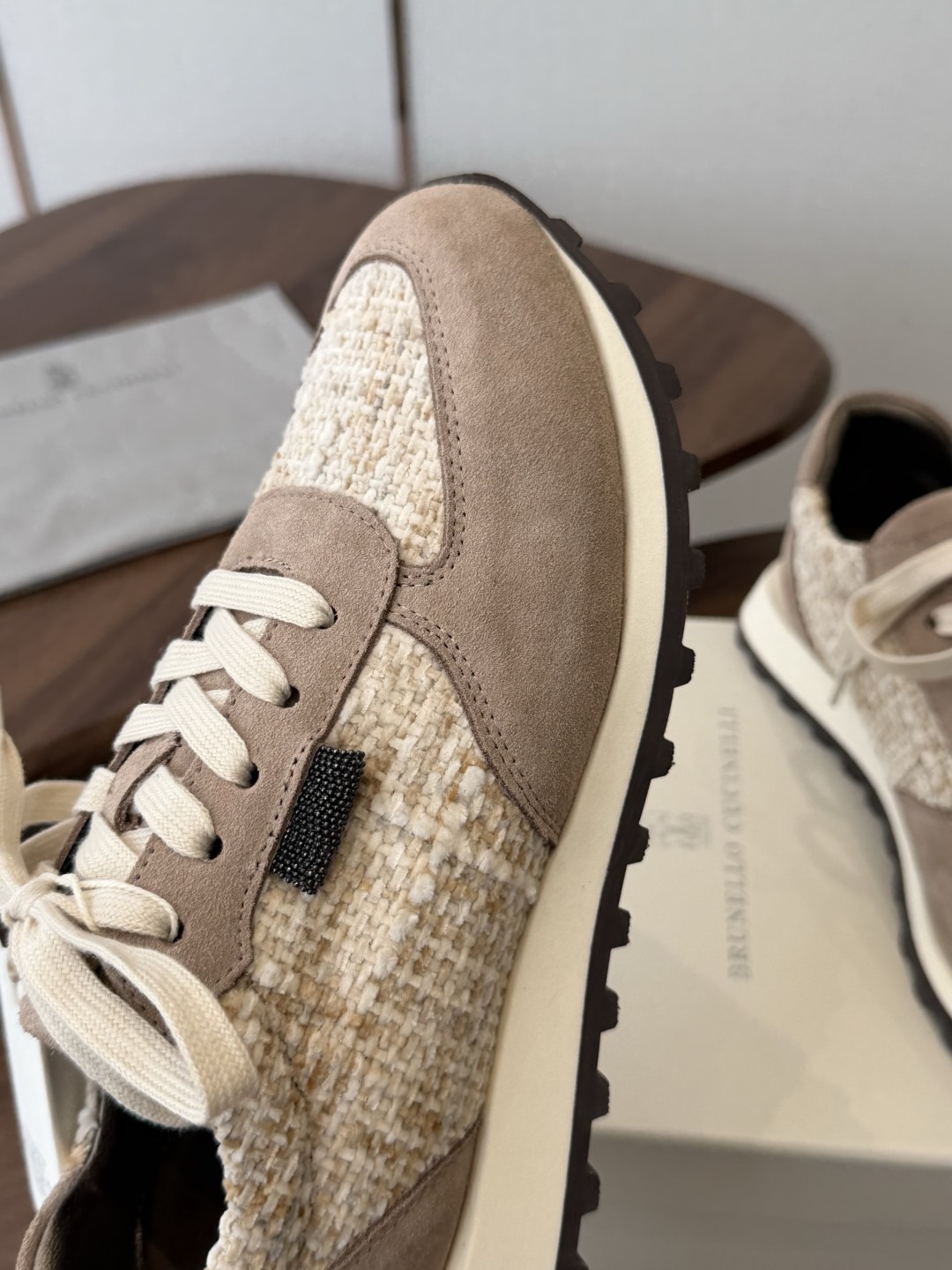 Brunello Cucinelli 26ss最新 Bc 休闲鞋 鞋面进口麂皮/进口牛皮 内里进口羊皮 Brunello Cucinelli 26ss最新 Bc 休闲鞋 鞋面进口麂皮/进口牛皮 内里进口羊皮