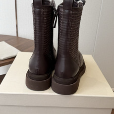 Brunello Cucineli ss26new arrival~ 编织拉菲草鞋面秋冬新款马丁靴 上脚帅气舒适 秋冬一 Brunello Cucineli ss26new arrival~ 编织拉菲草鞋面秋冬新款马丁靴 上脚帅气舒适 秋冬一