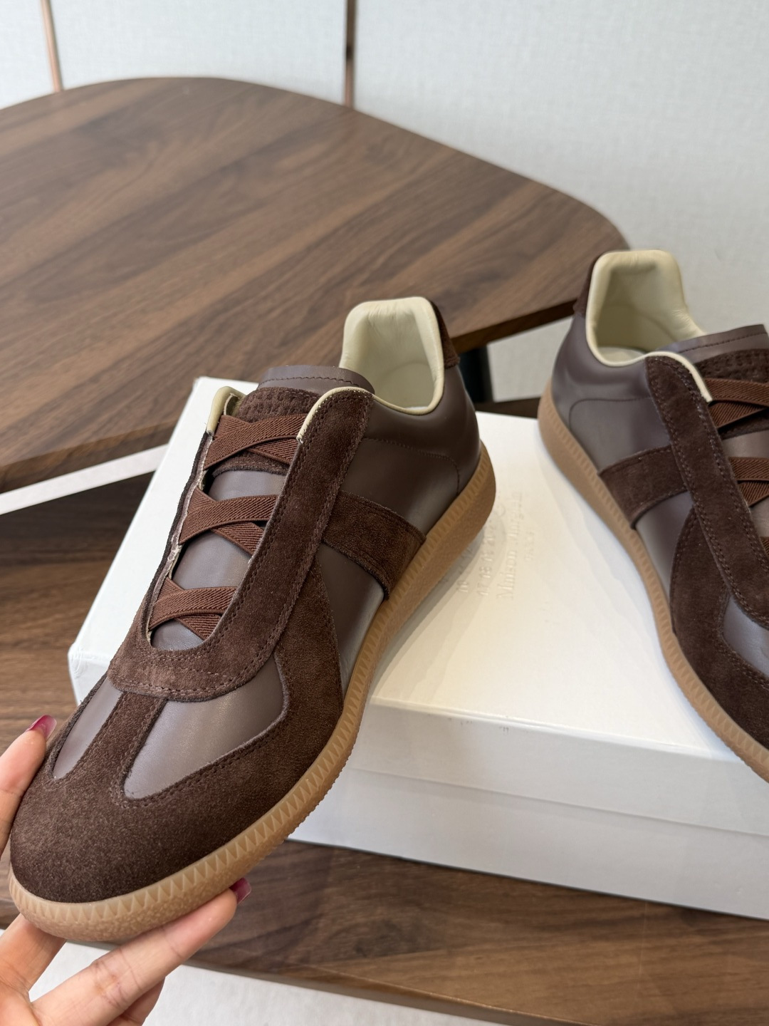 MaisonMargiela MM6 马吉拉 26新色 情侣款 德训鞋 休闲 运动鞋 原版购入开发 做货 鬼才设计师品 MaisonMargiela MM6 马吉拉 26新色 情侣款 德训鞋 休闲 运动鞋 原版购入开发 做货 鬼才设计师品