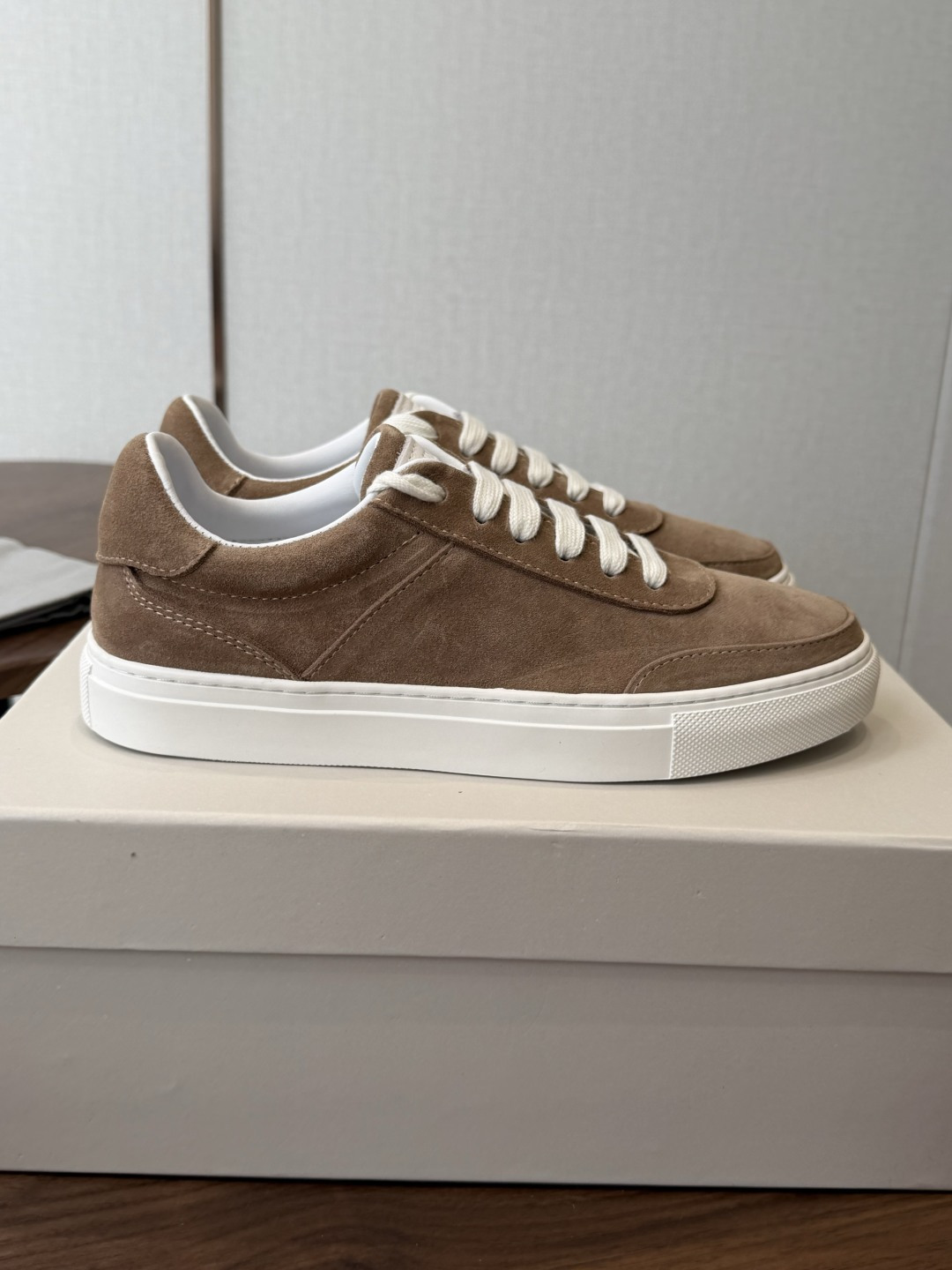 Brunello Cucinelli 26ss最新 Bc 系带 休闲鞋 鞋面进口麂皮/进口牛皮 内里进口羊皮 0.5 Brunello Cucinelli 26ss最新 Bc 系带 休闲鞋 鞋面进口麂皮/进口牛皮 内里进口羊皮 0.5