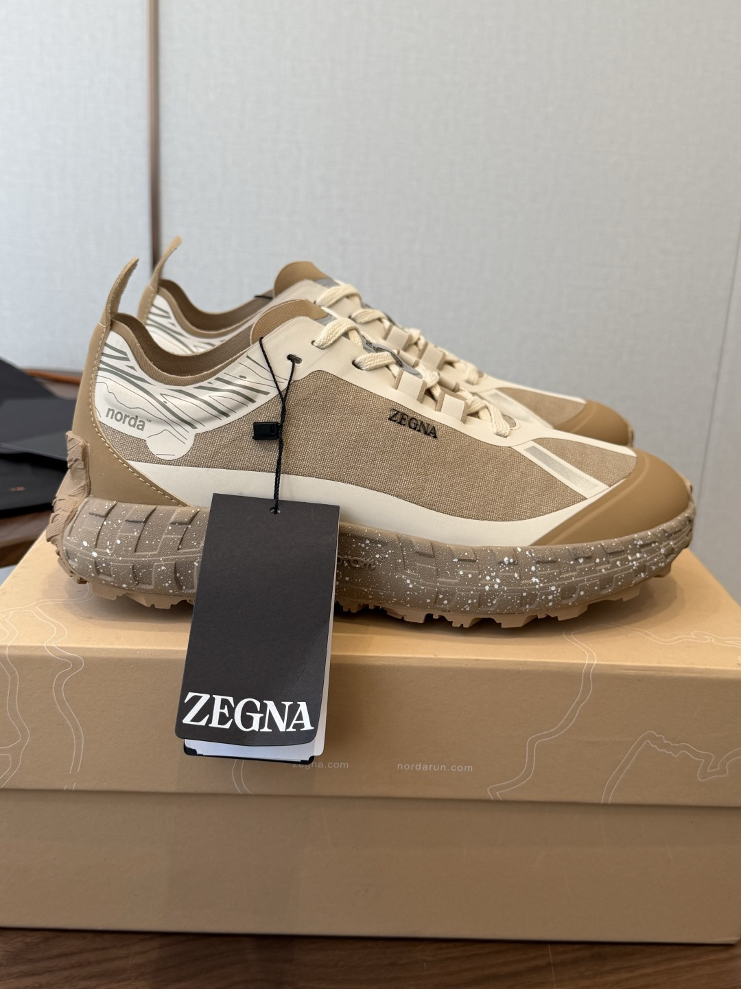 ZEGNA 杰尼亚 （男款）系列 户外 休闲 厚底运动鞋  原版购入开发 做货 这款黑色皮革 Triple Stitch