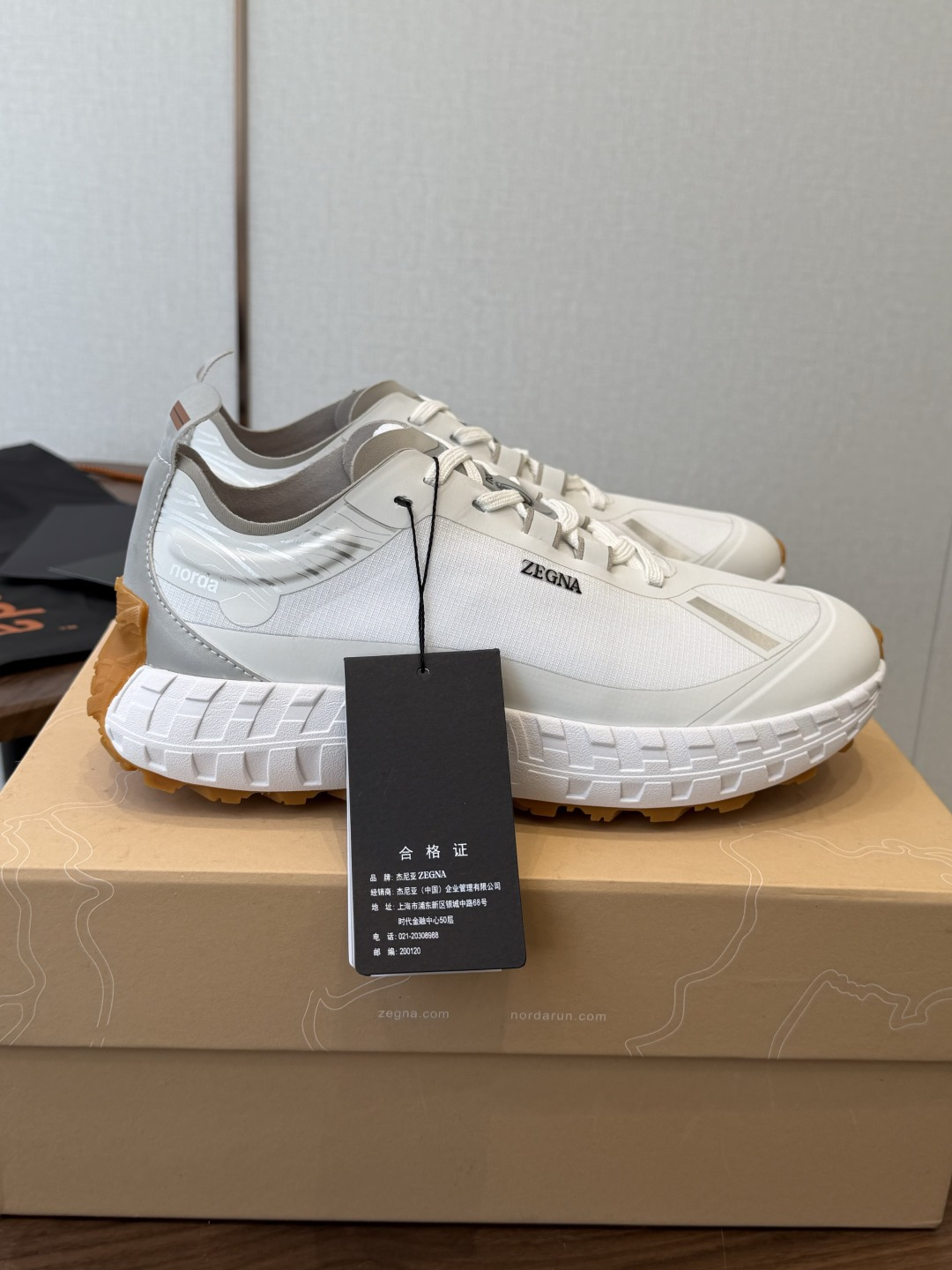 ZEGNA 杰尼亚 （男款）系列 户外 休闲 厚底运动鞋  原版购入开发 做货 这款黑色皮革 Triple Stitch
