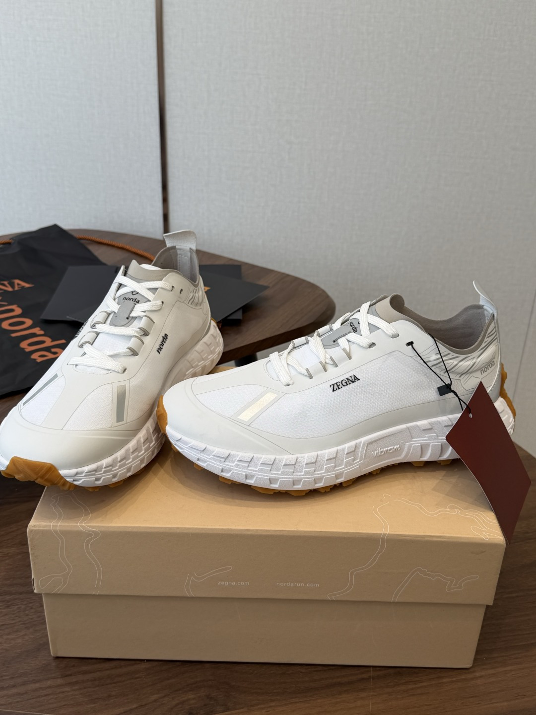 ZEGNA 杰尼亚 （男款）系列 户外 休闲 厚底运动鞋  原版购入开发 做货 这款黑色皮革 Triple Stitch