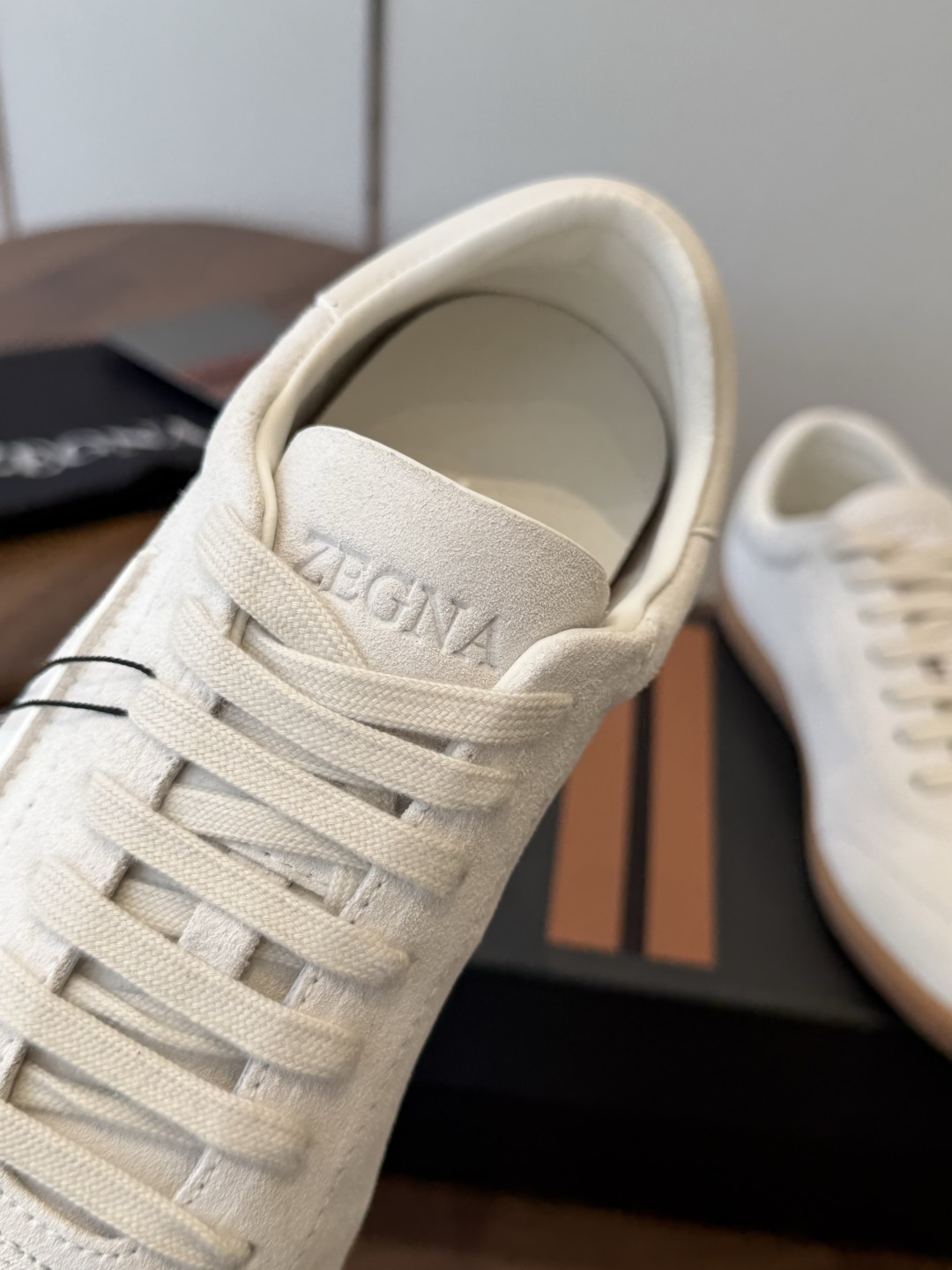 ZEGNA 杰尼亚 （男款）系列 户外 休闲 运动鞋 吴磊同款 原版购入开发 做货 这款黑色皮革 Triple Stit