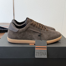 ZEGNA 杰尼亚 (男款)系列 户外 休闲 运动鞋 吴磊同款 原版购入开发 做货 这款黑色皮革 Triple Stit ZEGNA 杰尼亚 (男款)系列 户外 休闲 运动鞋 吴磊同款 原版购入开发 做货 这款黑色皮革 Triple Stit