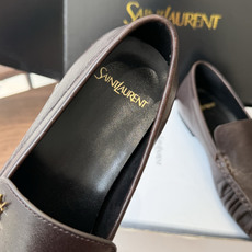 (⚠️官网同步✈️盒包装) YSL Yves Saint Laurent (杨树林)大爆款情侣 樂福鞋小牛皮制造 平 (⚠️官网同步✈️盒包装) YSL Yves Saint Laurent (杨树林)大爆款情侣 樂福鞋小牛皮制造 平