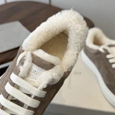 Brunello Cucinelli 26ss最新 Bc 系带 羊毛休闲鞋 鞋面进口麂皮/进口牛皮 内里进口羊毛/羊 Brunello Cucinelli 26ss最新 Bc 系带 羊毛休闲鞋 鞋面进口麂皮/进口牛皮 内里进口羊毛/羊