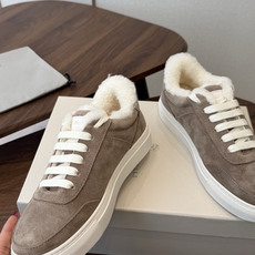 Brunello Cucinelli 26ss最新 Bc 系带 羊毛休闲鞋 鞋面进口麂皮/进口牛皮 内里进口羊毛/羊 Brunello Cucinelli 26ss最新 Bc 系带 羊毛休闲鞋 鞋面进口麂皮/进口牛皮 内里进口羊毛/羊