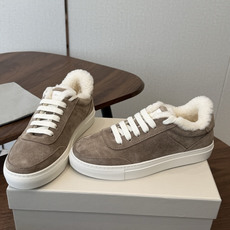 Brunello Cucinelli 26ss最新 Bc 系带 羊毛休闲鞋 鞋面进口麂皮/进口牛皮 内里进口羊毛/羊 Brunello Cucinelli 26ss最新 Bc 系带 羊毛休闲鞋 鞋面进口麂皮/进口牛皮 内里进口羊毛/羊