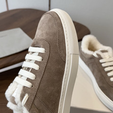 Brunello Cucinelli 26ss最新 Bc 系带 羊毛休闲鞋 鞋面进口麂皮/进口牛皮 内里进口羊毛/羊 Brunello Cucinelli 26ss最新 Bc 系带 羊毛休闲鞋 鞋面进口麂皮/进口牛皮 内里进口羊毛/羊