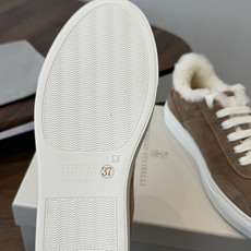 Brunello Cucinelli 26ss最新 Bc 系带 羊毛休闲鞋 鞋面进口麂皮/进口牛皮 内里进口羊毛/羊 Brunello Cucinelli 26ss最新 Bc 系带 羊毛休闲鞋 鞋面进口麂皮/进口牛皮 内里进口羊毛/羊