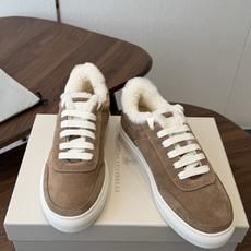 Brunello Cucinelli 26ss最新 Bc 系带 羊毛休闲鞋 鞋面进口麂皮/进口牛皮 内里进口羊毛/羊 Brunello Cucinelli 26ss最新 Bc 系带 羊毛休闲鞋 鞋面进口麂皮/进口牛皮 内里进口羊毛/羊