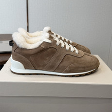 Brunello Cucinelli 26ss最新 Bc 系带 羊毛休闲鞋 鞋面进口麂皮/进口牛皮 内里进口羊毛/羊 Brunello Cucinelli 26ss最新 Bc 系带 羊毛休闲鞋 鞋面进口麂皮/进口牛皮 内里进口羊毛/羊