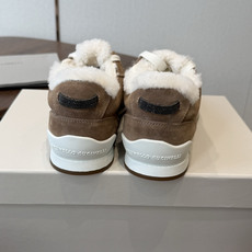 Brunello Cucinelli 26ss最新 Bc 系带 羊毛休闲鞋 鞋面进口麂皮/进口牛皮 内里进口羊毛/羊 Brunello Cucinelli 26ss最新 Bc 系带 羊毛休闲鞋 鞋面进口麂皮/进口牛皮 内里进口羊毛/羊