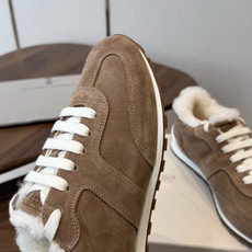 Brunello Cucinelli 26ss最新 Bc 系带 羊毛休闲鞋 鞋面进口麂皮/进口牛皮 内里进口羊毛/羊 Brunello Cucinelli 26ss最新 Bc 系带 羊毛休闲鞋 鞋面进口麂皮/进口牛皮 内里进口羊毛/羊