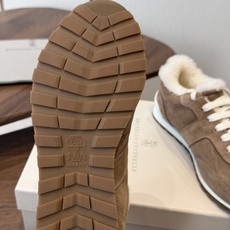 Brunello Cucinelli 26ss最新 Bc 系带 羊毛休闲鞋 鞋面进口麂皮/进口牛皮 内里进口羊毛/羊 Brunello Cucinelli 26ss最新 Bc 系带 羊毛休闲鞋 鞋面进口麂皮/进口牛皮 内里进口羊毛/羊