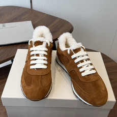 Brunello Cucinelli 26ss最新 Bc 系带 羊毛休闲鞋 鞋面进口麂皮/进口牛皮 内里进口羊毛/羊 Brunello Cucinelli 26ss最新 Bc 系带 羊毛休闲鞋 鞋面进口麂皮/进口牛皮 内里进口羊毛/羊