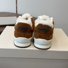 Brunello Cucinelli 26ss最新 Bc 系带 羊毛休闲鞋 鞋面进口麂皮/进口牛皮 内里进口羊毛/羊 Brunello Cucinelli 26ss最新 Bc 系带 羊毛休闲鞋 鞋面进口麂皮/进口牛皮 内里进口羊毛/羊