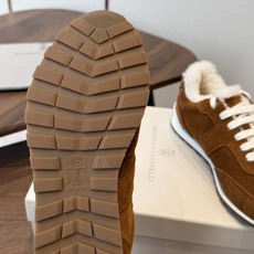Brunello Cucinelli 26ss最新 Bc 系带 羊毛休闲鞋 鞋面进口麂皮/进口牛皮 内里进口羊毛/羊 Brunello Cucinelli 26ss最新 Bc 系带 羊毛休闲鞋 鞋面进口麂皮/进口牛皮 内里进口羊毛/羊