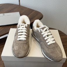 Brunello Cucinelli 26ss最新 Bc 系带 羊毛休闲鞋 鞋面进口麂皮/进口牛皮 内里进口羊毛/羊 Brunello Cucinelli 26ss最新 Bc 系带 羊毛休闲鞋 鞋面进口麂皮/进口牛皮 内里进口羊毛/羊