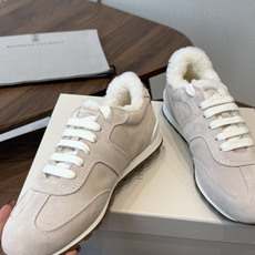 Brunello Cucinelli 26ss最新 Bc 系带 羊毛休闲鞋 鞋面进口麂皮/进口牛皮 内里进口羊毛/羊 Brunello Cucinelli 26ss最新 Bc 系带 羊毛休闲鞋 鞋面进口麂皮/进口牛皮 内里进口羊毛/羊
