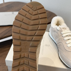 Brunello Cucinelli 26ss最新 Bc 系带 羊毛休闲鞋 鞋面进口麂皮/进口牛皮 内里进口羊毛/羊 Brunello Cucinelli 26ss最新 Bc 系带 羊毛休闲鞋 鞋面进口麂皮/进口牛皮 内里进口羊毛/羊
