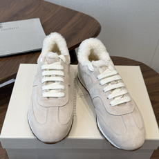 Brunello Cucinelli 26ss最新 Bc 系带 羊毛休闲鞋 鞋面进口麂皮/进口牛皮 内里进口羊毛/羊 Brunello Cucinelli 26ss最新 Bc 系带 羊毛休闲鞋 鞋面进口麂皮/进口牛皮 内里进口羊毛/羊