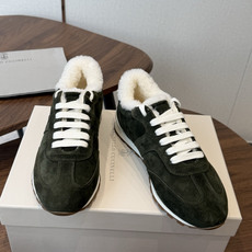 Brunello Cucinelli 26ss最新 Bc 系带 羊毛休闲鞋 鞋面进口麂皮/进口牛皮 内里进口羊毛/羊 Brunello Cucinelli 26ss最新 Bc 系带 羊毛休闲鞋 鞋面进口麂皮/进口牛皮 内里进口羊毛/羊