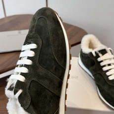 Brunello Cucinelli 26ss最新 Bc 系带 羊毛休闲鞋 鞋面进口麂皮/进口牛皮 内里进口羊毛/羊 Brunello Cucinelli 26ss最新 Bc 系带 羊毛休闲鞋 鞋面进口麂皮/进口牛皮 内里进口羊毛/羊
