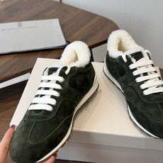 Brunello Cucinelli 26ss最新 Bc 系带 羊毛休闲鞋 鞋面进口麂皮/进口牛皮 内里进口羊毛/羊 Brunello Cucinelli 26ss最新 Bc 系带 羊毛休闲鞋 鞋面进口麂皮/进口牛皮 内里进口羊毛/羊