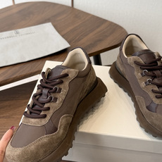 Brunello Cucinelli 26ss最新 Bc 系带 休闲鞋 鞋面进口麂皮/进口牛皮 内里进口羊毛 0.5 Brunello Cucinelli 26ss最新 Bc 系带 休闲鞋 鞋面进口麂皮/进口牛皮 内里进口羊毛 0.5