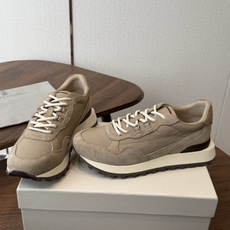 Brunello Cucinelli 26ss最新 Bc 系带 休闲鞋 鞋面进口麂皮/进口牛皮 内里进口羊毛 0.5 Brunello Cucinelli 26ss最新 Bc 系带 休闲鞋 鞋面进口麂皮/进口牛皮 内里进口羊毛 0.5
