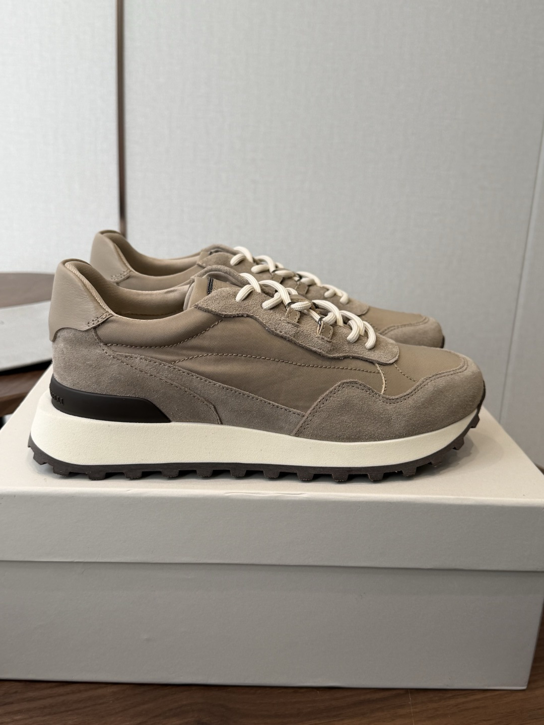 Brunello Cucinelli 26ss最新 Bc 系带 休闲鞋 鞋面进口麂皮/进口牛皮 内里进口羊毛 0.5 Brunello Cucinelli 26ss最新 Bc 系带 休闲鞋 鞋面进口麂皮/进口牛皮 内里进口羊毛 0.5