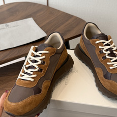 Brunello Cucinelli 26ss最新 Bc 系带 休闲鞋 鞋面进口麂皮/进口牛皮 内里进口羊毛 0.5 Brunello Cucinelli 26ss最新 Bc 系带 休闲鞋 鞋面进口麂皮/进口牛皮 内里进口羊毛 0.5