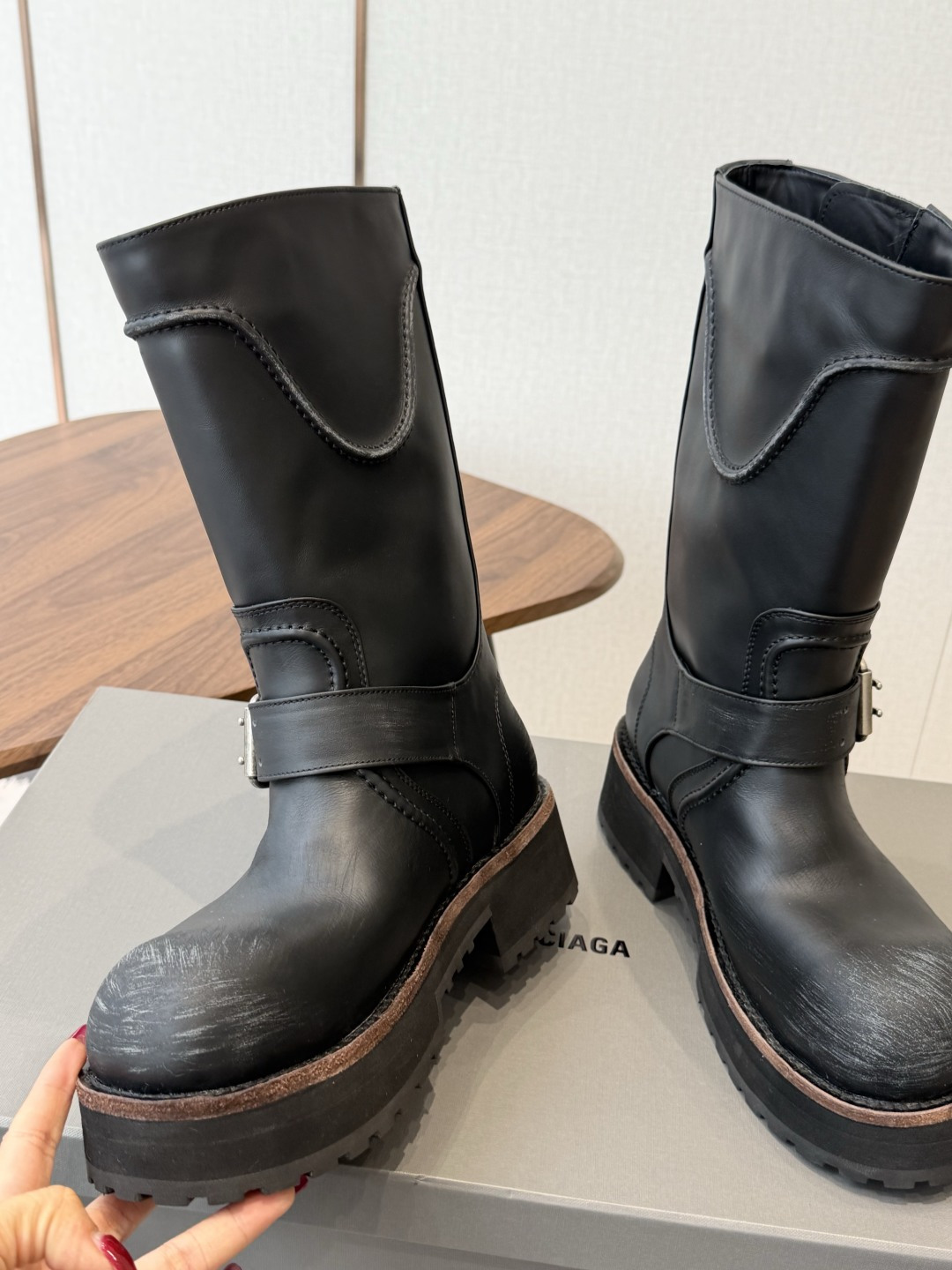 男士+30巴黎世家26 Fall pre-order New Balenciaga FW26  Venom Boots 