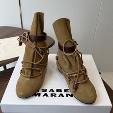Isabel Marant 伊莎贝尔 26ss 少女感 一眼就心动 一脚蹬平底短靴 isabel marant Isabel Marant 伊莎贝尔 26ss 少女感 一眼就心动 一脚蹬平底短靴 isabel marant
