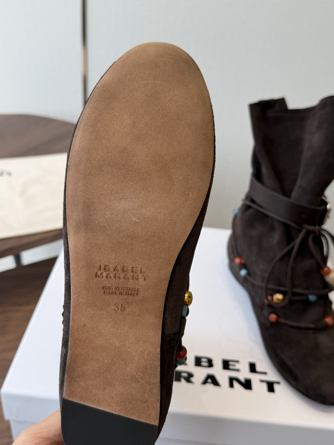 Isabel Marant 伊莎贝尔 26ss 少女感 一眼就心动 一脚蹬平底短靴 isabel marant Isabel Marant 伊莎贝尔 26ss 少女感 一眼就心动 一脚蹬平底短靴 isabel marant