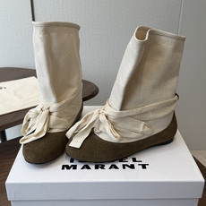Isabel Marant 伊莎贝尔 26ss 少女感 一眼就心动 一脚蹬平底短靴 isabel marant Isabel Marant 伊莎贝尔 26ss 少女感 一眼就心动 一脚蹬平底短靴 isabel marant