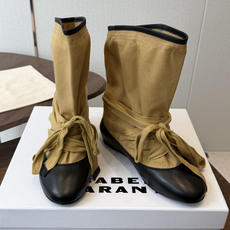 Isabel Marant 伊莎贝尔 26ss 少女感 一眼就心动 一脚蹬平底短靴 isabel marant Isabel Marant 伊莎贝尔 26ss 少女感 一眼就心动 一脚蹬平底短靴 isabel marant