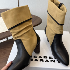 Isabel Marant 伊莎贝尔 26ss 少女感 一眼就心动 一脚蹬平底短靴 isabel marant Isabel Marant 伊莎贝尔 26ss 少女感 一眼就心动 一脚蹬平底短靴 isabel marant