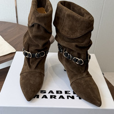 Isabel Marant 伊莎贝尔 26ss 少女感 一眼就心动 一脚蹬平底短靴 isabel marant Isabel Marant 伊莎贝尔 26ss 少女感 一眼就心动 一脚蹬平底短靴 isabel marant