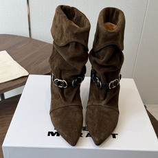 Isabel Marant 伊莎贝尔 26ss 少女感 一眼就心动 一脚蹬平底短靴 isabel marant Isabel Marant 伊莎贝尔 26ss 少女感 一眼就心动 一脚蹬平底短靴 isabel marant